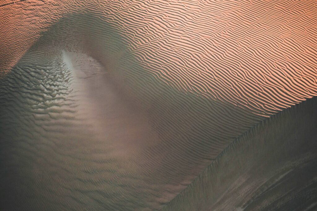 abstract close-up of sand representing hormonal imbalance