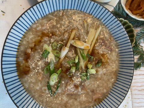 Traditional Chinese congee recipe