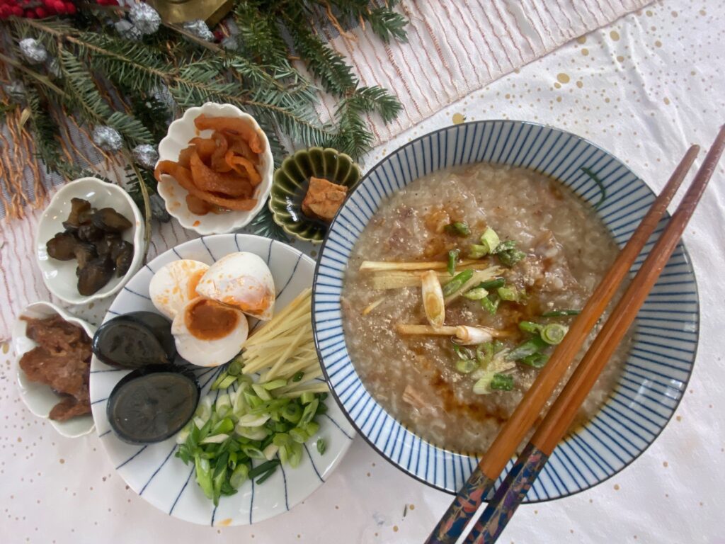 Traditional Chinese congee recipe