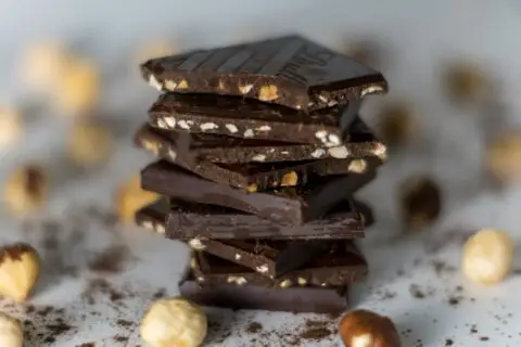 dark chocolate - bitter flavor TCM snack