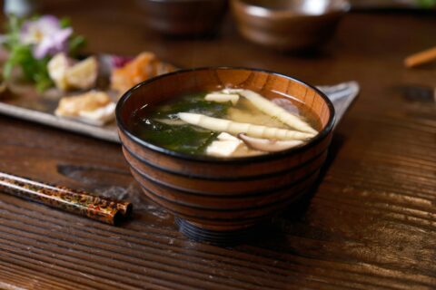 miso soup - salty flavor TCM snack